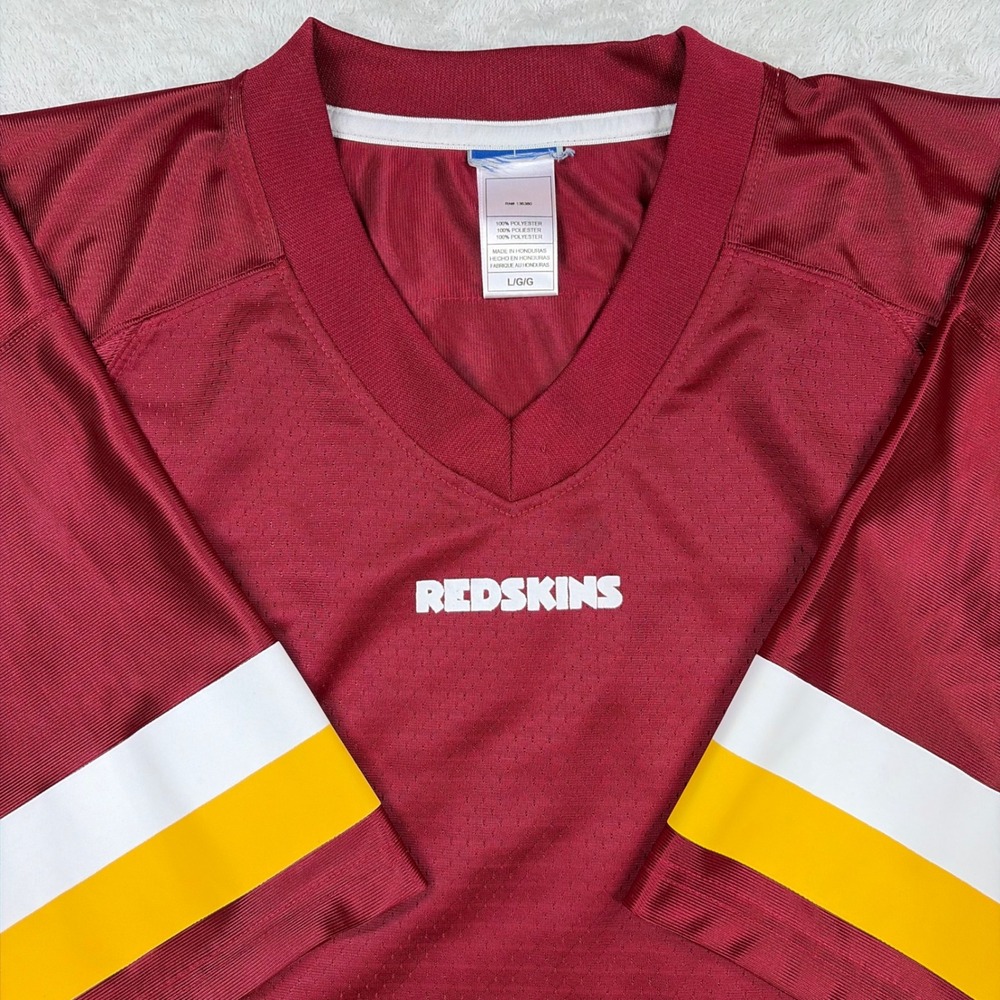 Washington Commanders Jersey Mens Large Burgundy NFL Football Pro Line blokecore